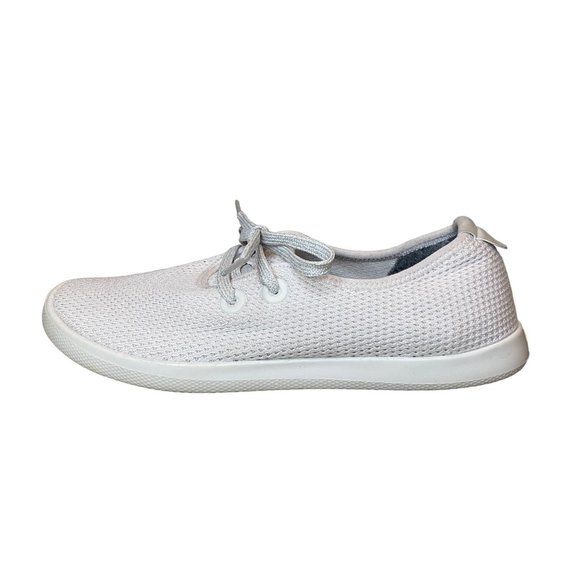 allbirds Shoes - Allbirds Tree Skippers Lace Up Casual Sneaker White White Sole Women's Size 8